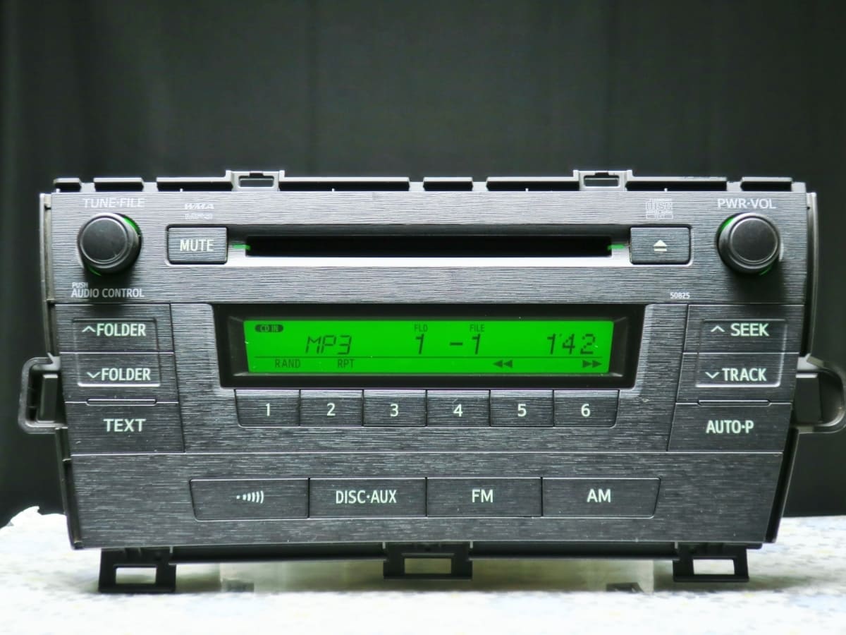 Used]Toyota Prius Genuine car audio 86,120-47,360 CD-R/MP3/WMA sign 80f12 -  BE FORWARD Auto Parts