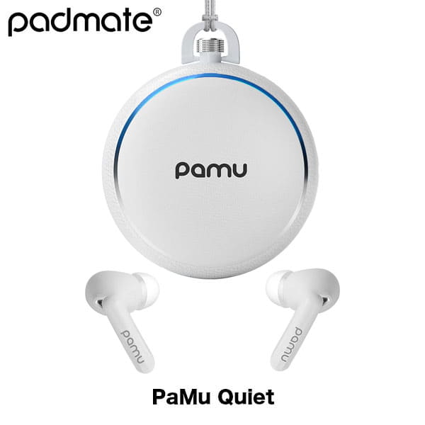 New]Padmate PaMu Quiet perfection wireless earphone Bluetooth 5.0 Hybrid  noise canceling IPX4 waterproofing white # PM20460 pad mate ( wireless  earphone) [PSR] - BE FORWARD Store