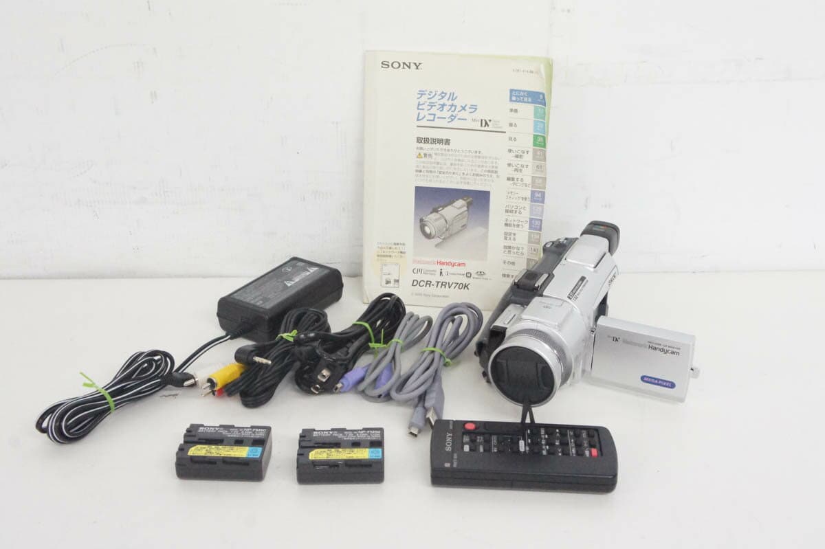 SONY DCR-TRV70K 動作OK】ナイトショットok SONY Handycam DCR-TRV70