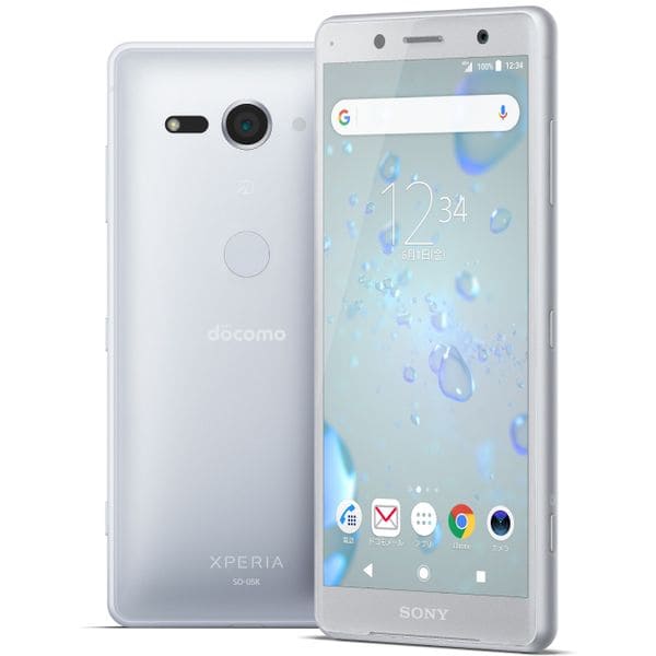[Used]During SIM-Free careful selection for SONY Xperia XZ2 Compact SO-05K  white silver 64G Docomo Old; a smartphone of better quality than general - 