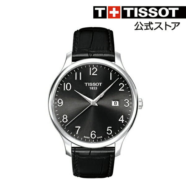 New]TISSOT formula mens TISSOT tradition quartz Black clockface leather  TRADITION quartz battery waterproofing leather belt clock Switzerland mens  high quality - BE FORWARD Store