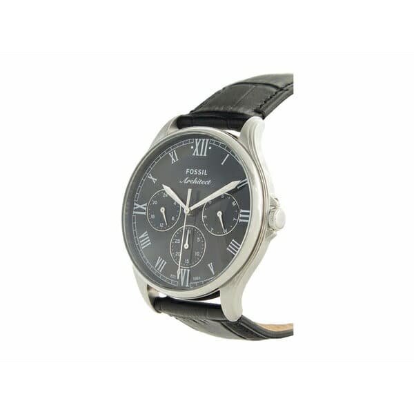 Multifunction Croco Leather Watch 