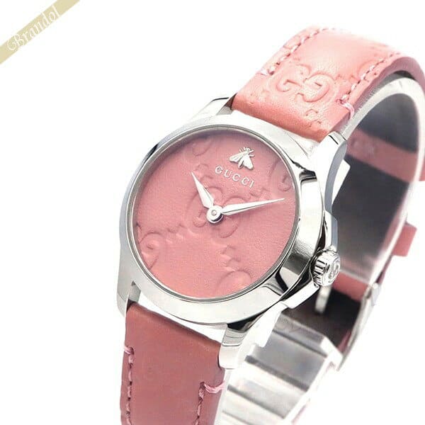New]Gucci GUCCI Ladies G-TIMELESS G-Timeless 27mm pink YA126578 | xcp1 - BE  FORWARD Store