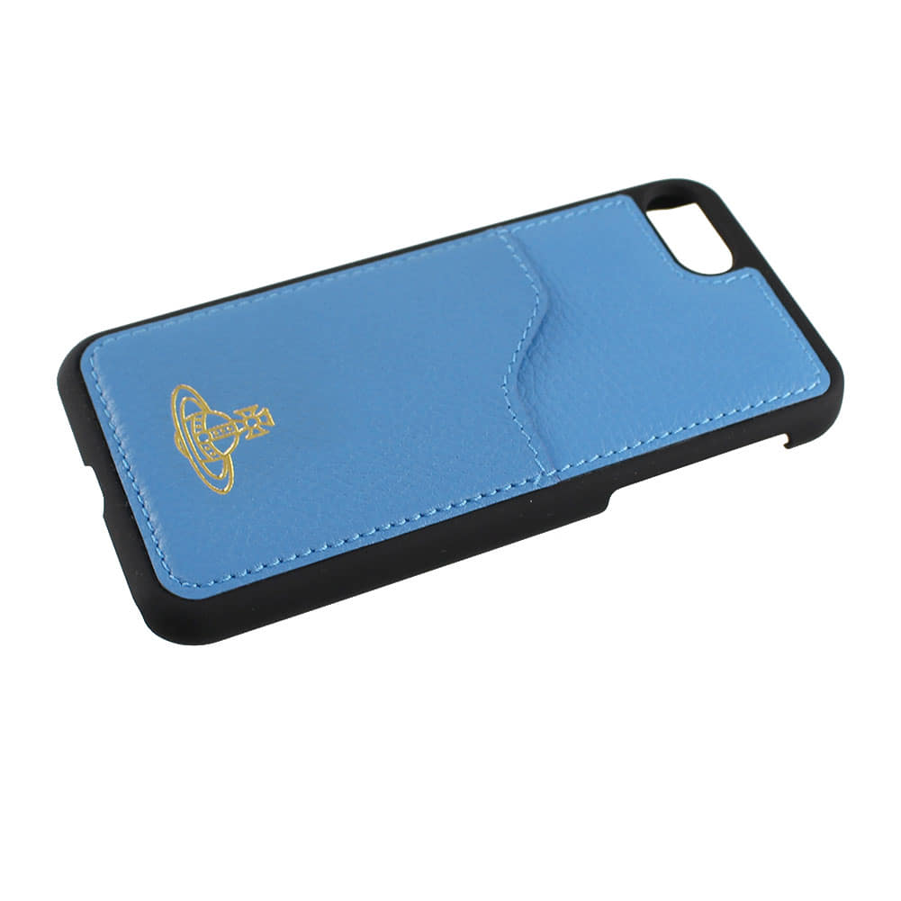 New Up To 3 000 Vivienne Westwood Case Iphone7 Iphone8 Hardware Case Vivienne Westwood 53 0 010 40 587 K401 Light Blue System Card Storing Type Case Technical Center Ladies Mens Combined Use Be Forward Store