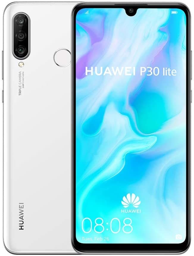 New]HUAWEI P30 lite MAR-LX2J pearl white fur way - BE FORWARD Store