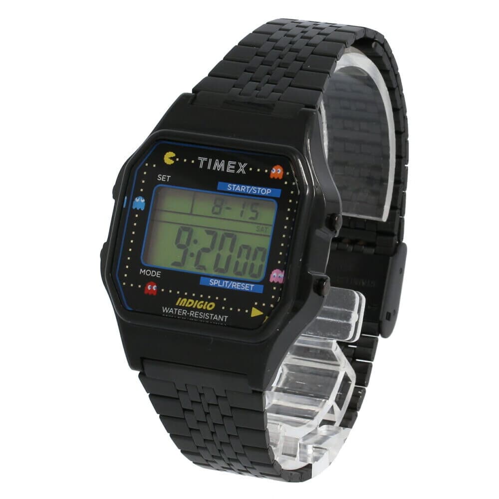 New]It is by the purchase more than & 3,980 yen! It is TIMEX Timex TW2U32100  Pac Man collaboration digital Timex T80 X PAC-MAN mens Ladies unisex Black  until 4 16 1:59 -