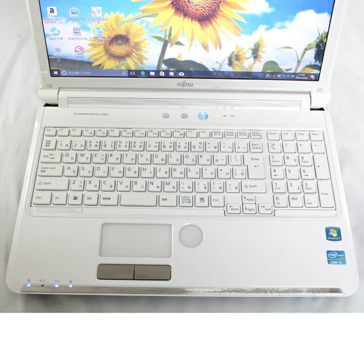 Used]Fujitsu FUJITSU FMV LIFEBOOK AH56/D FMVA56DWG precious white