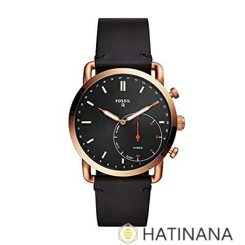 Fossil commuter rose gold hotsell