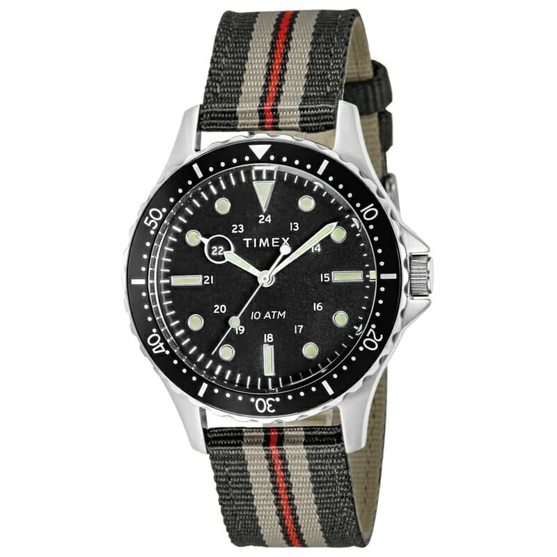 New TIMEX Navy XL Black TW2U11100 BE FORWARD Store