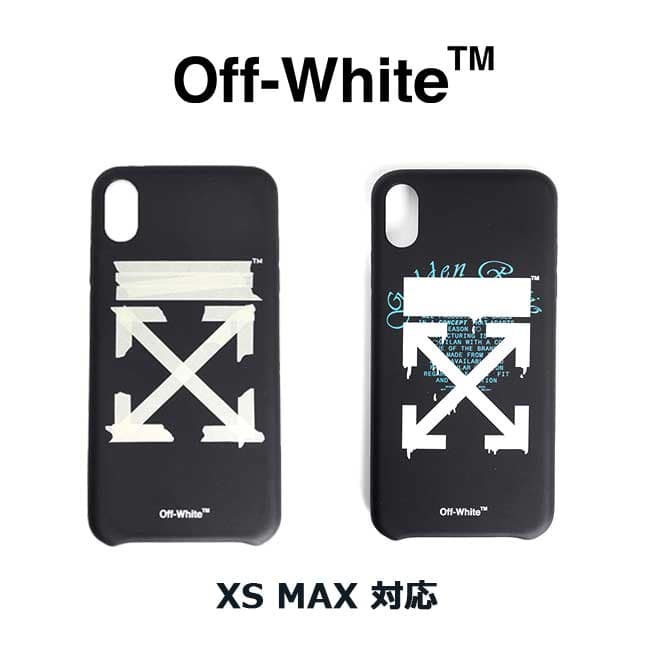 New]OFF-WHITE iphone case OFF-WHITE IPHONE CASE XS MAXTAPE ARROWS 