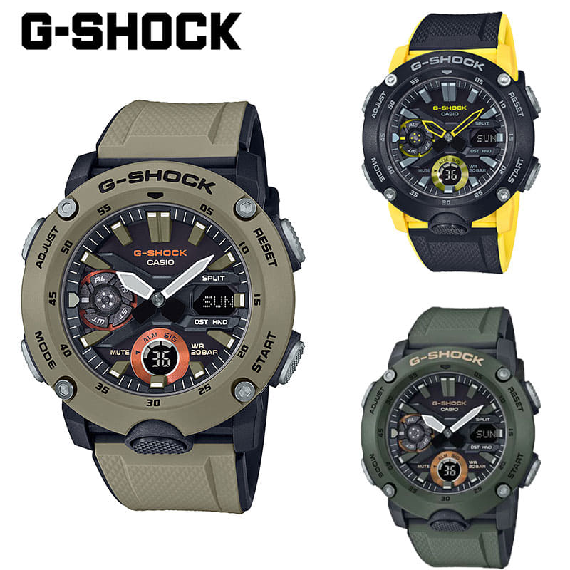 New]CASIO Casio G-SHOCK G-SHOCK GA-2000 mens Ladies clock arm