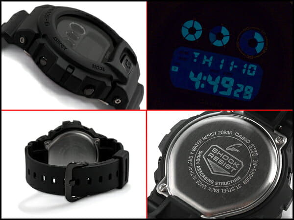 New]G-SHOCK G-SHOCK CASIO digital mat oar Black DW-6900BB-1 - BE FORWARD  Store