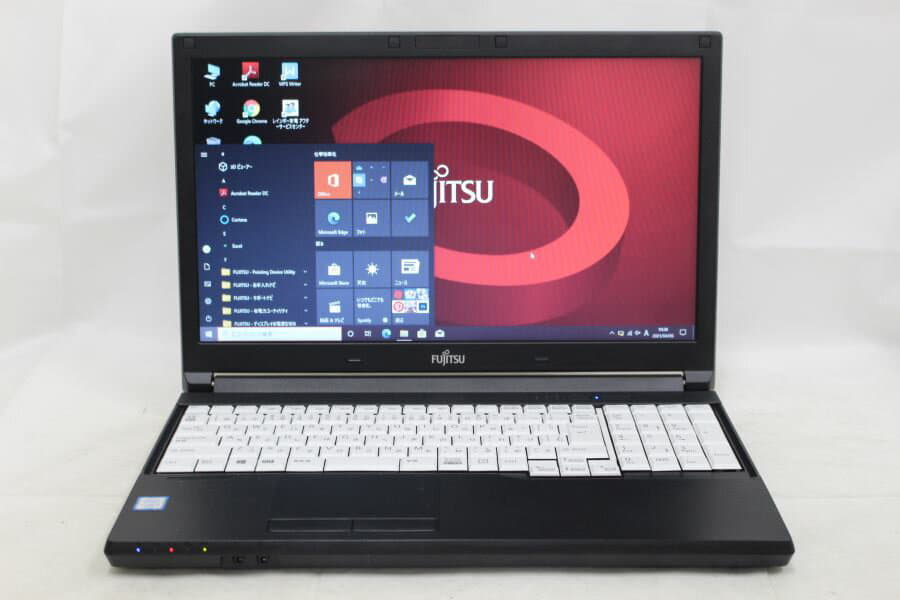 Used]15 inches Fujitsu FMV LIFEBOOK A576/PX Win10 six generations