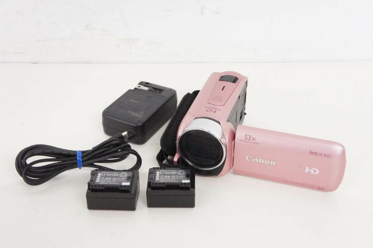 Used]Canon CANON hi-vision digital video camera memory type iVIS 