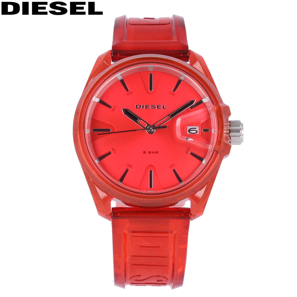 New]DIESEL diesel MS9 M S nine clock mens waterproofing quartz