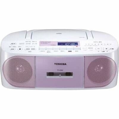 New]TOSHIBA CD radio cassette recorder (pink) (TYCDS7P) TY-CDS7-P