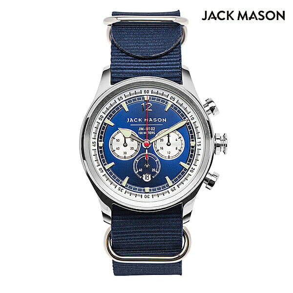 Jack Mason JM-N102-032 Blue Dial and White Dial Nautical Chronograph Men’s Watch Jack Mason Men Wristwatches for sale | eBay main image 4