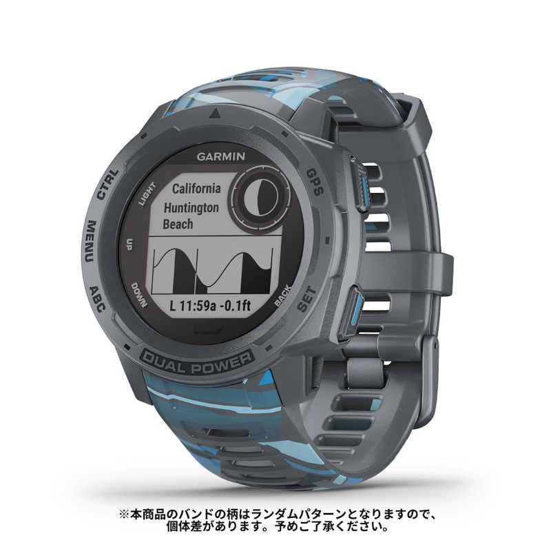 New]GARMIN Instinct Dual Power Surf Edition Pipeline 010-02293-58 