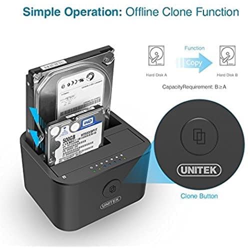 [New]Offline clonal duplicator function support UASP for Unitek USB 3.