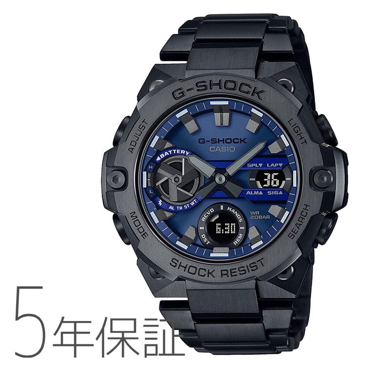 New]Casio CASIO G-SHOCK G-STEEL tough solar Bluetooth mens GST-B400BD-1A2JF  - BE FORWARD Store