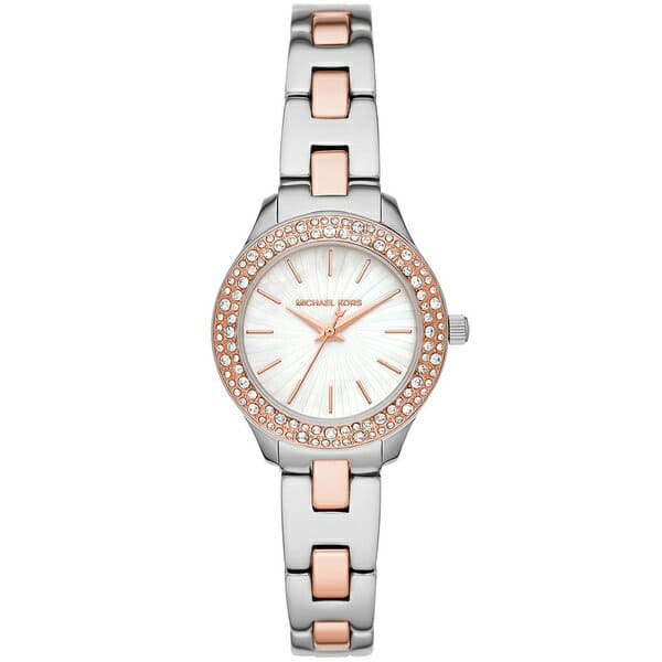 Two-Tone Stainless Steel Bracelet Watch 