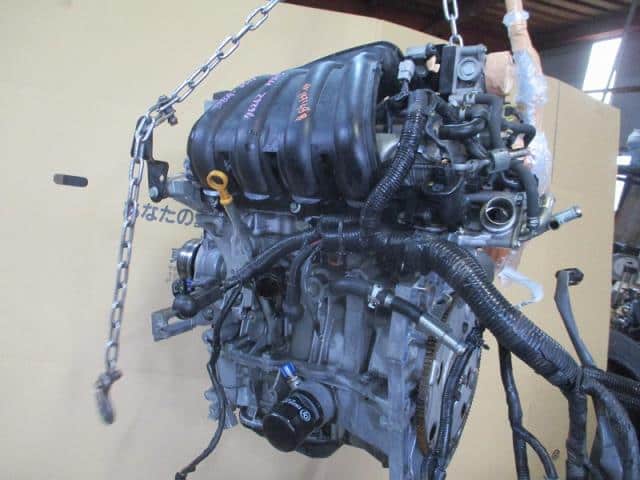 [Used]Tiida Latio SC11 engine ASSY 101021JY0F - BE FORWARD Auto Parts