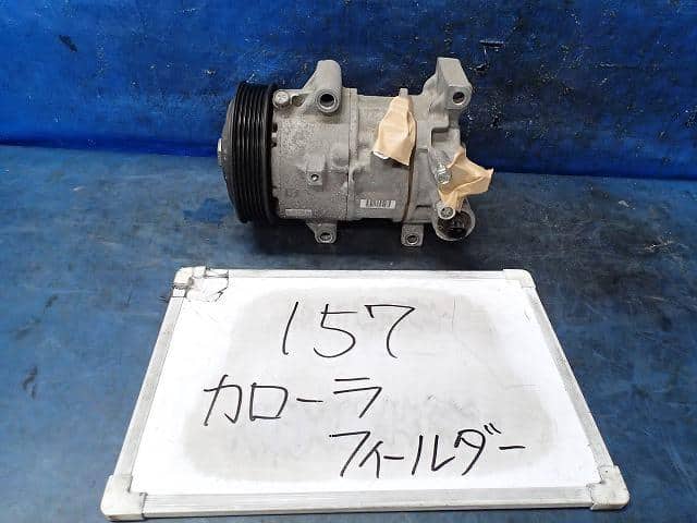 Used]Corolla Fielder ZRE162G A/C Compressor 883101A840 - BE