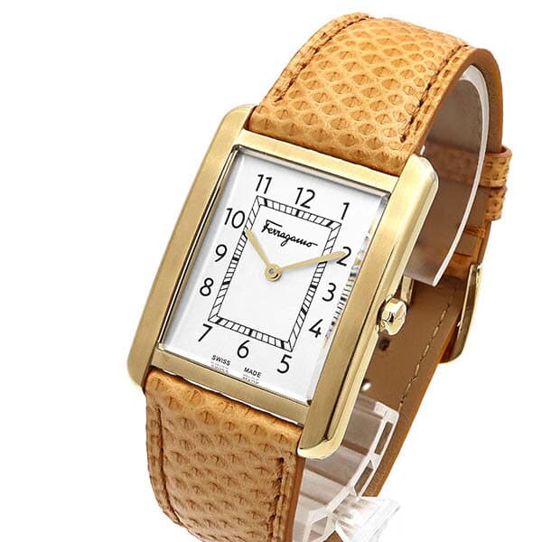 New It is Ferragamo Ferragamo mens Portrait Gent white light brown