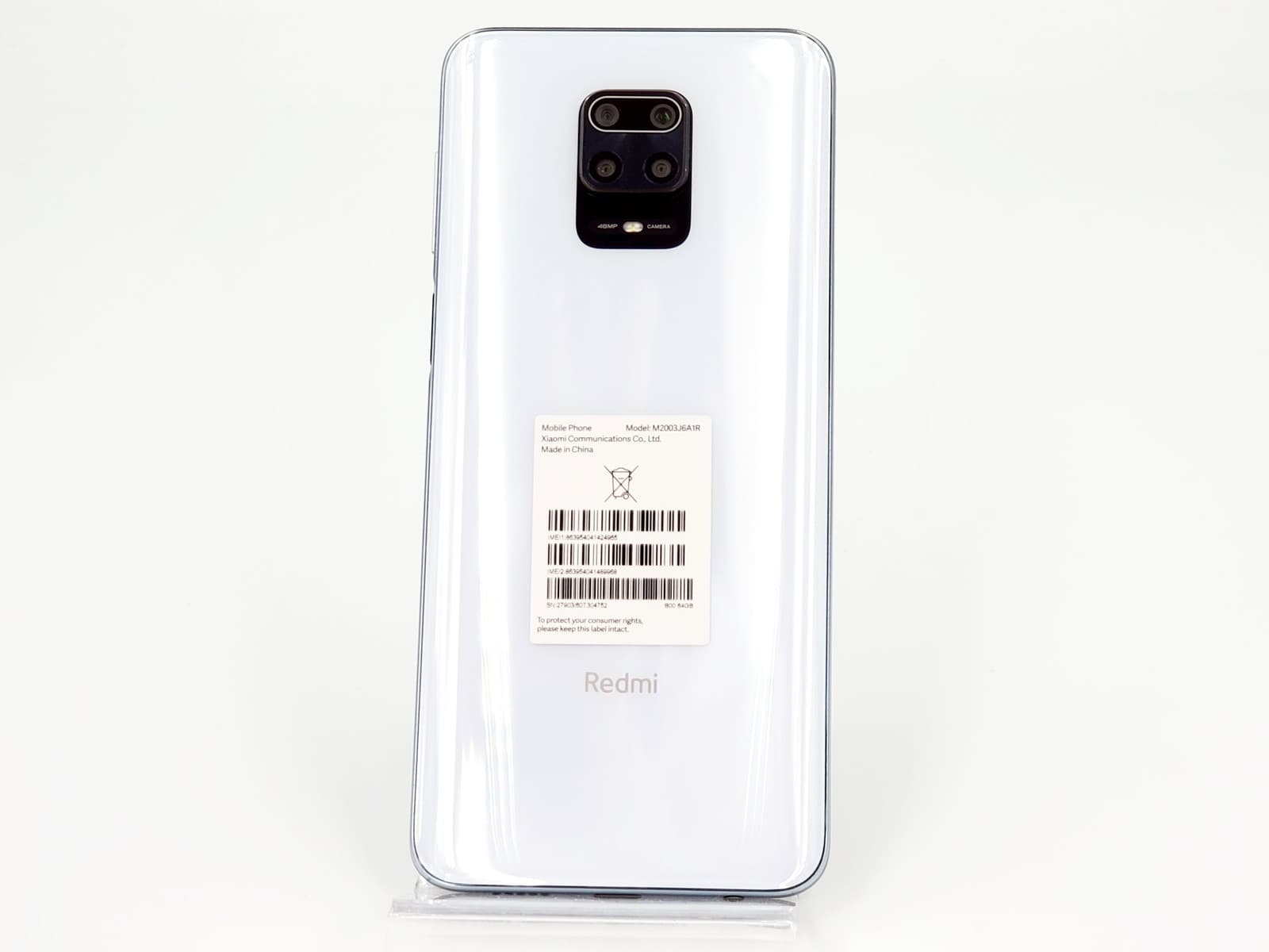 Xiaomi Redmi note 9s ホワイト 4GB/64GB ⑦ Xiaomi Redmi Note 9S