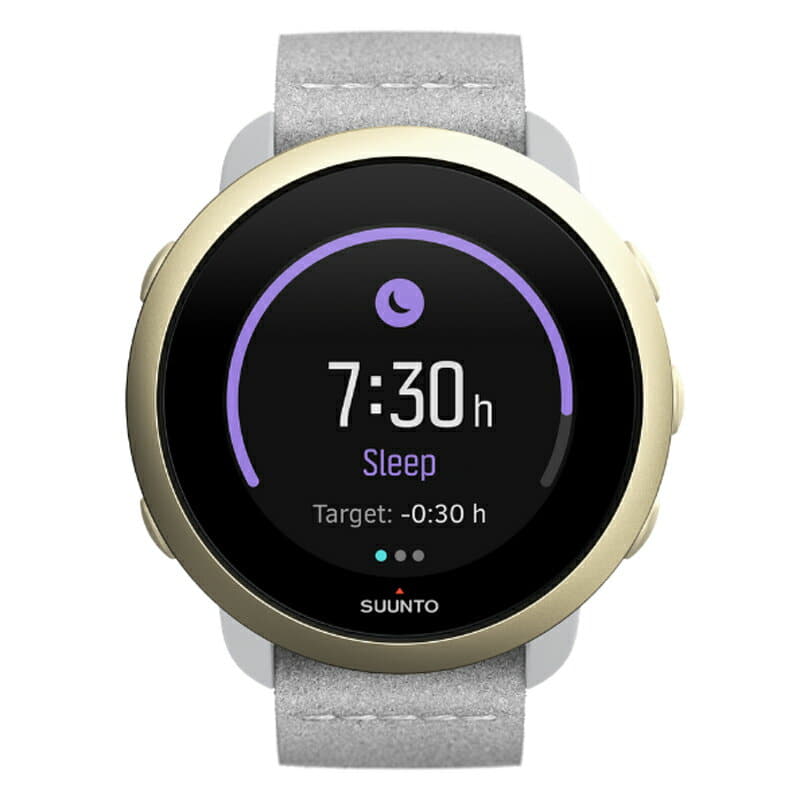 New SUUNTO SUUNTO SUUNTO 3 Pebble White Light Gold SS050599000 BE FORWARD Store