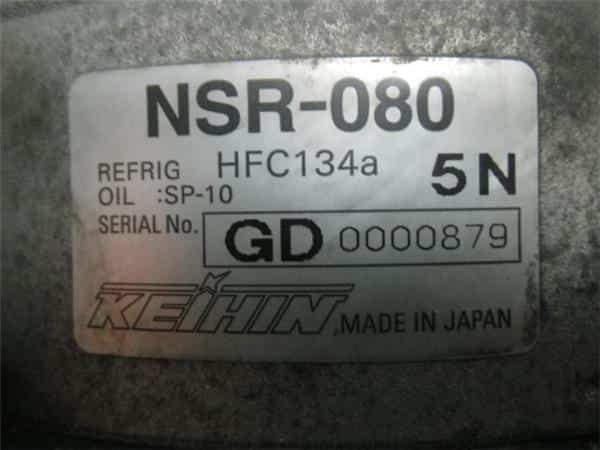 [Used]A/C Compressor HONDA Fit 2006 DBA-GD1 38810PWAJ12 - BE FORWARD ...
