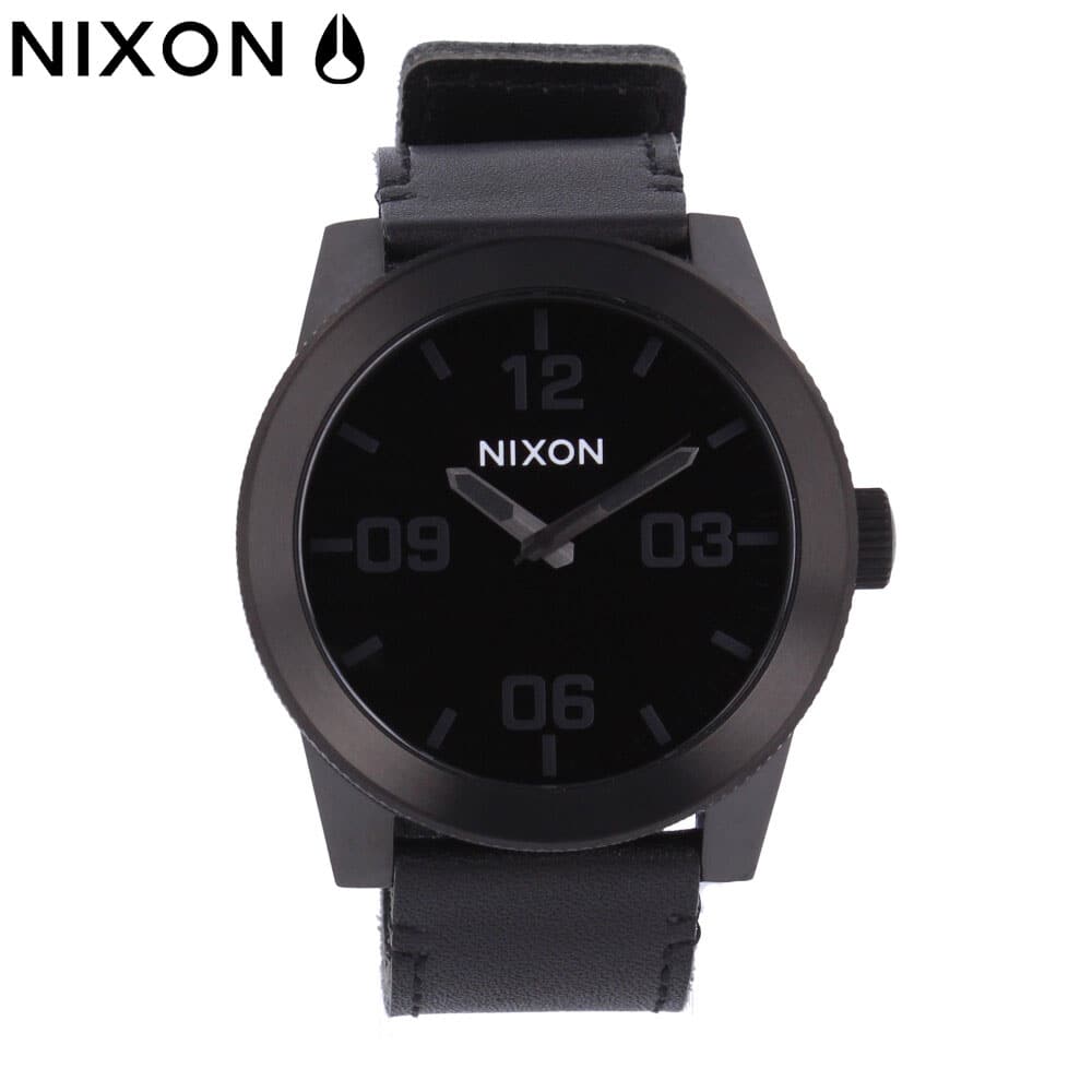 nixon corporal leather