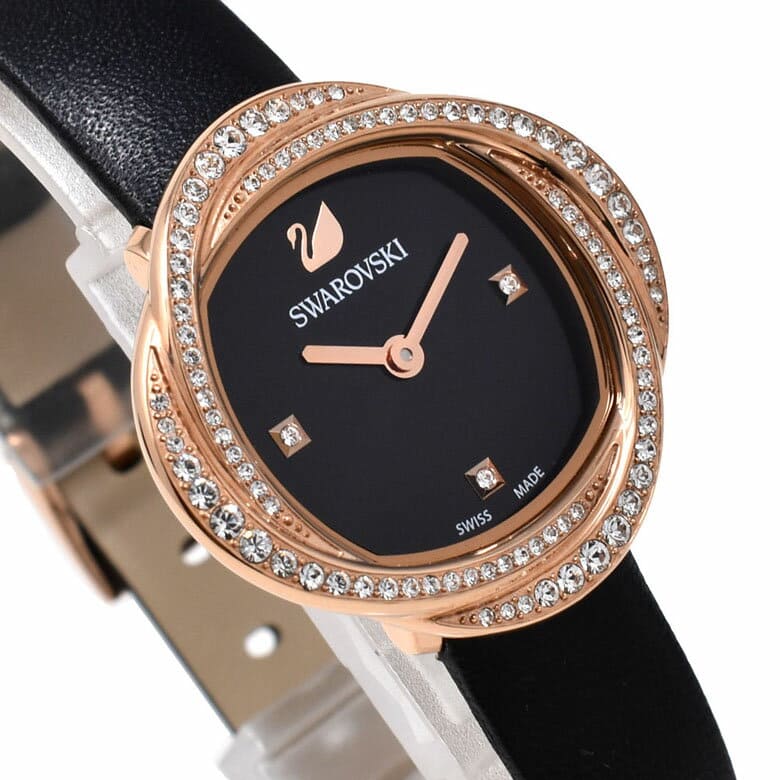 Swarovski crystal hotsell flower watch