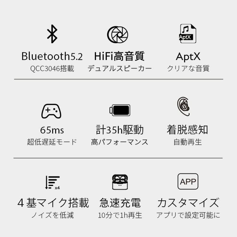 New Bluetooth5 2 Aptx Enc It Supports Call Waterproofing Android For The Long Time With The Qcy T11s Wireless Earphone Bluetooth Earphone Perfection Wireless Bluetooth Earphone Qualcomm Aptx Enc Noise Canceling Hifi Automatic Pearingukanaru Type