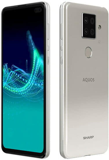 AQUOS Sense4 plus SH-M16 Used]SHARP AQUOS sense4 plus SH-M16 white