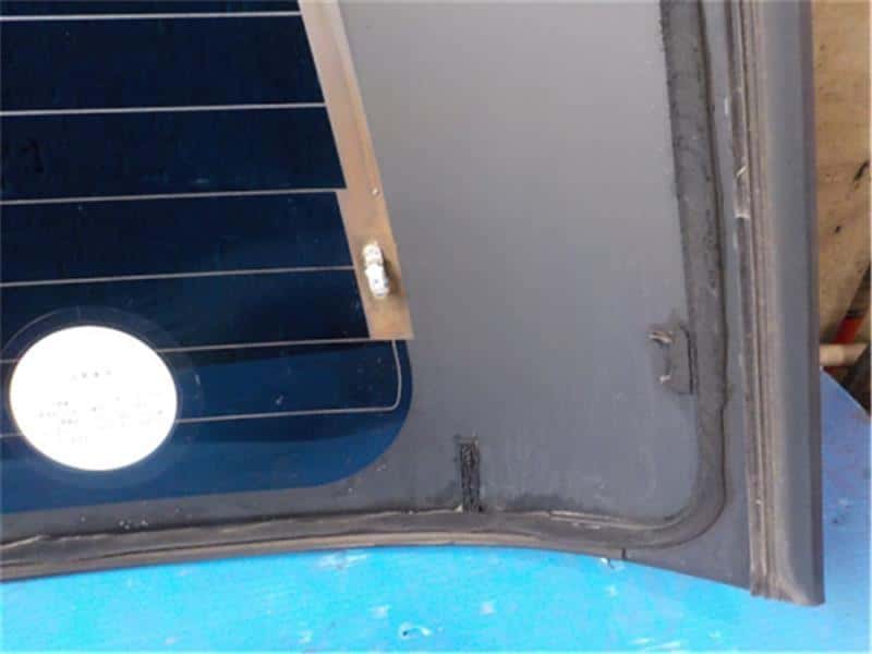 Used]Rear Window Glass HONDA Mobilio Spike 2006 DBA-GK2