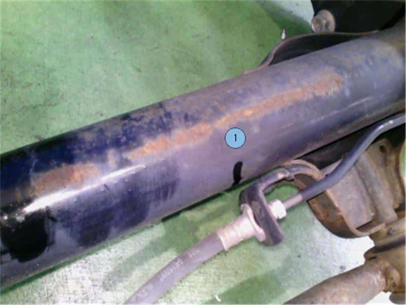 [Used]FR Axle Beam Assembly SUZUKI Wagon R Stingray 2013 DBA-MH34S ...