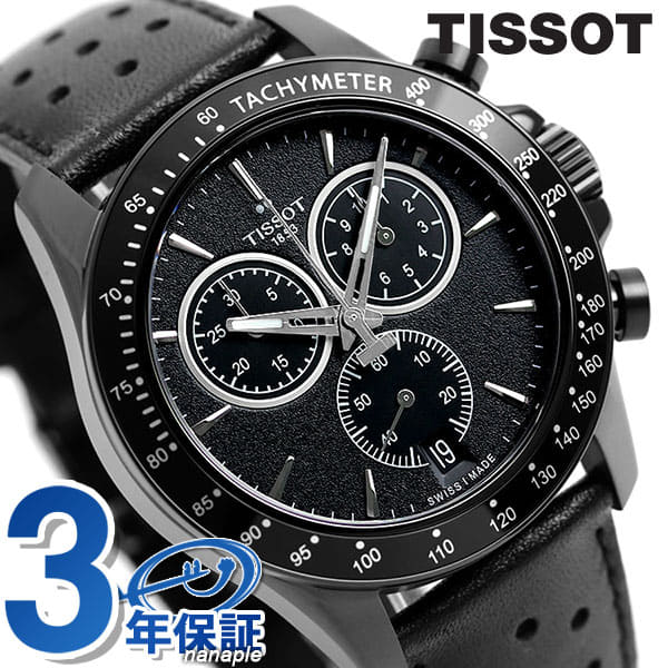 New]is up to 31 times at +4 time to overall article 5 times more T- V8  Chronograph mens T106.417.36. 051.00 oar Black in TISSOT TISSOT arm in  total - BE FORWARD Store