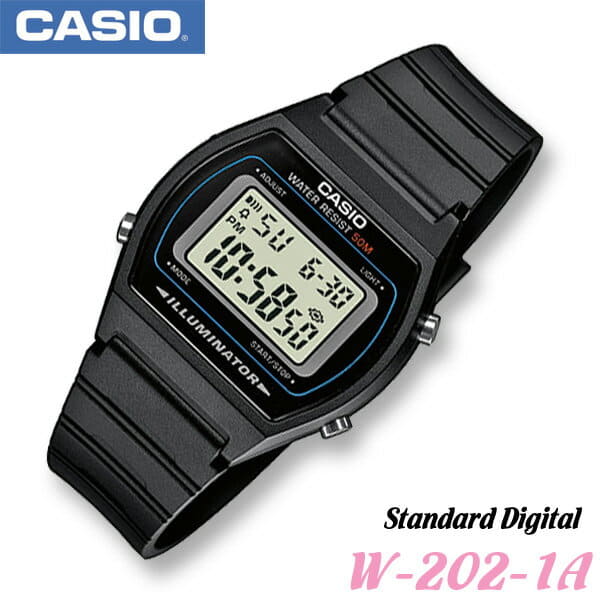 Casio w202 outlet