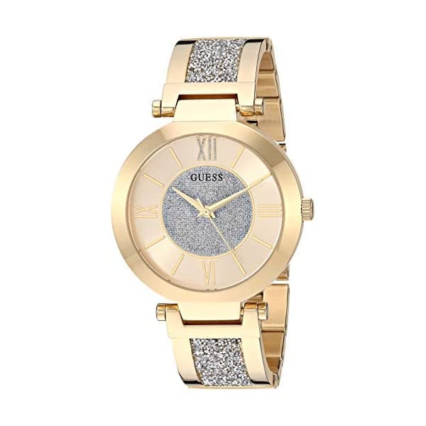 [New]gesu GUESS U1288L2 clock Guess 36MM Watch with Crystals by ...