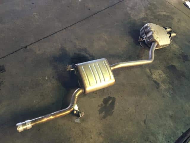 2010 audi a4 online exhaust