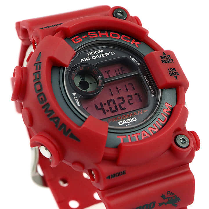 New]premiere product, less battery exchange finished Casio CASIO G-SHOCK  G-SHOCK frogman FROGMAN 2000 diving frog Christian era 2000 specifications  model DW-8200NT-4JR model divers mens waterproofing digital big case - BE  FORWARD Store