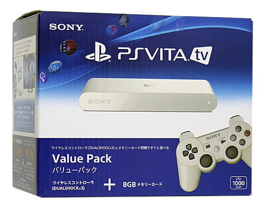 PlayStation Vita TV VTE-1000 ホワイト（動作確認済）