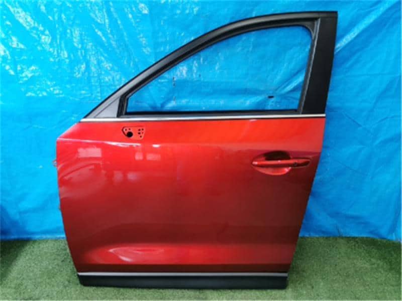 Used]Front Left Door Assembly MAZDA CX-5 2017 LDA-KF2P KBY05902XE