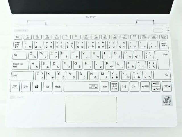 Used]NEC LAVIE NOTE MOBILE NM750/RAW-8 SSD512GB memory 8GB