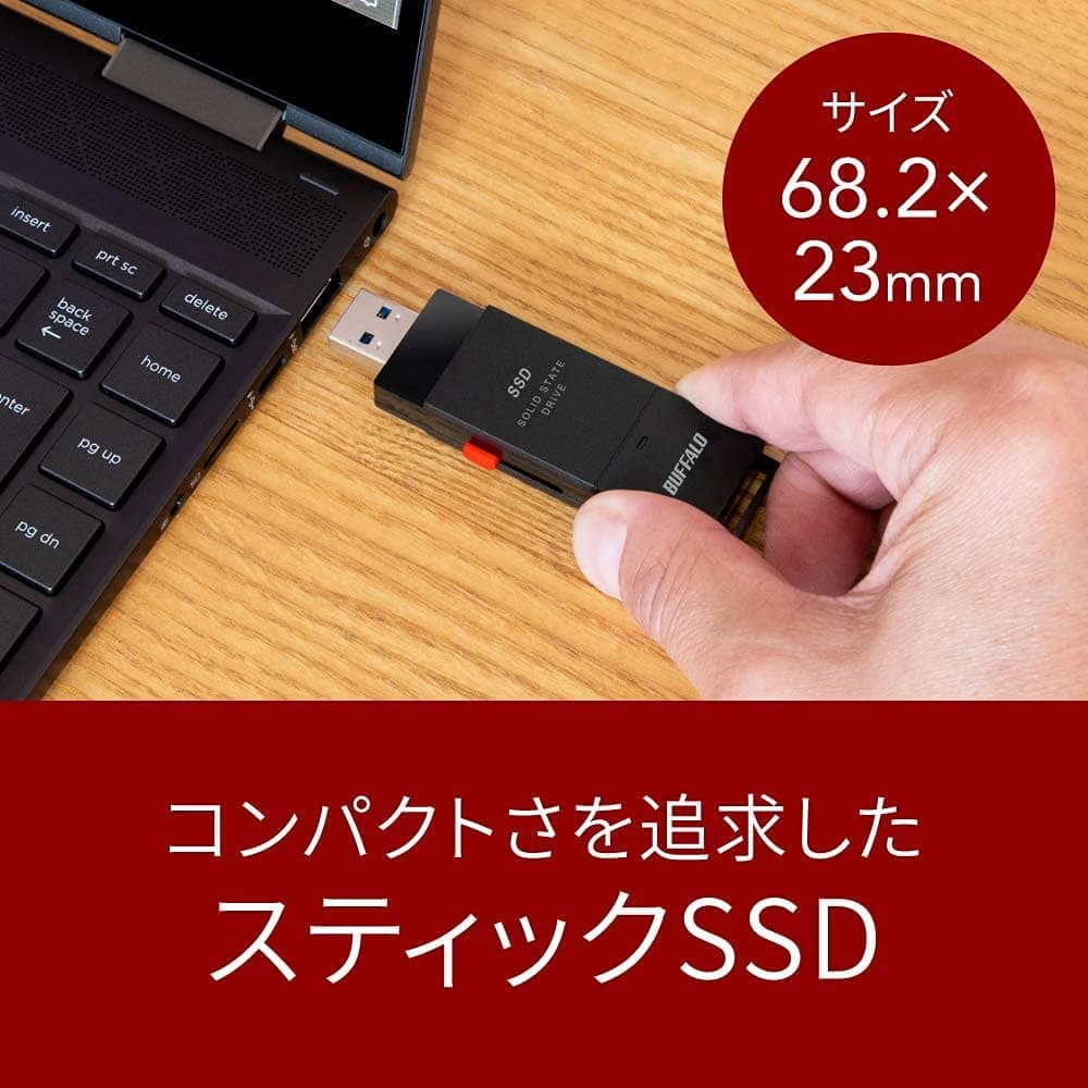 人気大割引 BUFFALO SSD-PGC2.0U3-BC BLACK asvocr.org