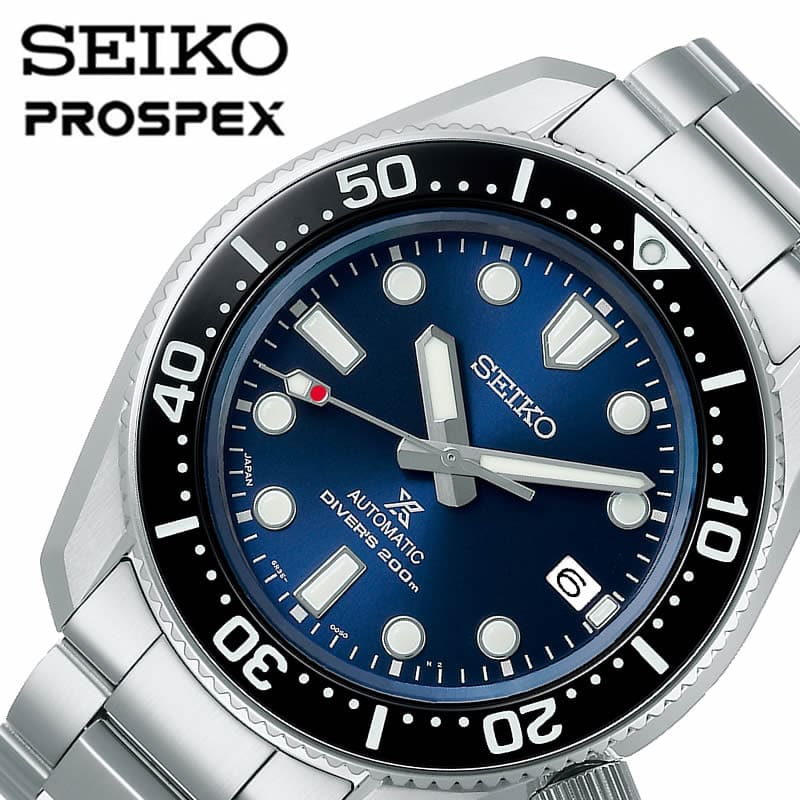 New SEIKO Pross peck diver scuba self winder SEIKO PROSPEX DIVER SCUBA 1968 reproduction design waterproofing machine type automatic mens blue