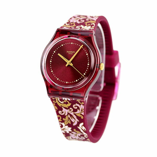 New]is up to 32.5 times at +4 time to overall article 5 times more Swatch  SWATCH Ladies DAMASK clock GR179 damask 34mm bar Gandhi - BE FORWARD Store