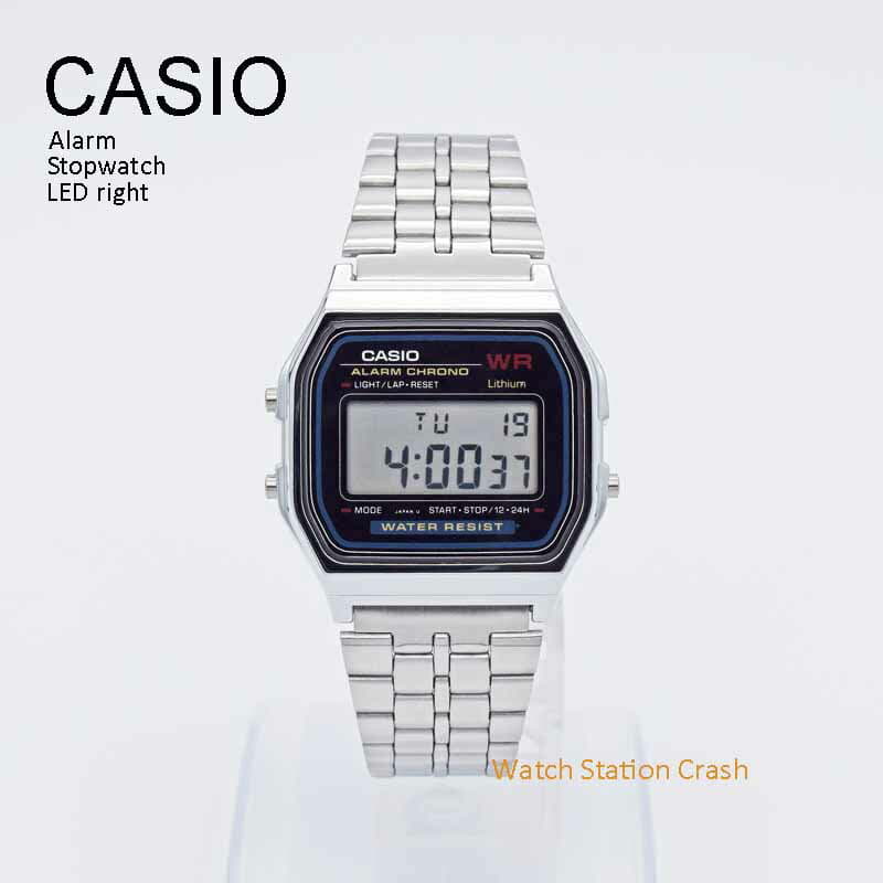 New CASIO A159WA N1 Casio digital standard mens Ladies BE FORWARD Store
