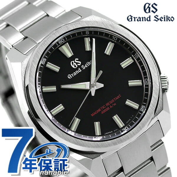 New with care kit Grand SEIKO quartz 9f mens SBGX343 GRAND SEIKO SEIKO collection Black clock BE FORWARD Store